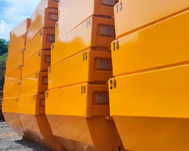 Caçamba 4m³ para Entulho - DCJ Caçambas